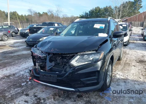 2020 Nissan Rogue Sv Intelligent Awd из США, поврежденный, VIN KNMAT2MV5LP534393